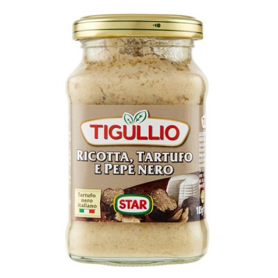 Pesto ricotta och svart tryffel 190g Tigullio - 1