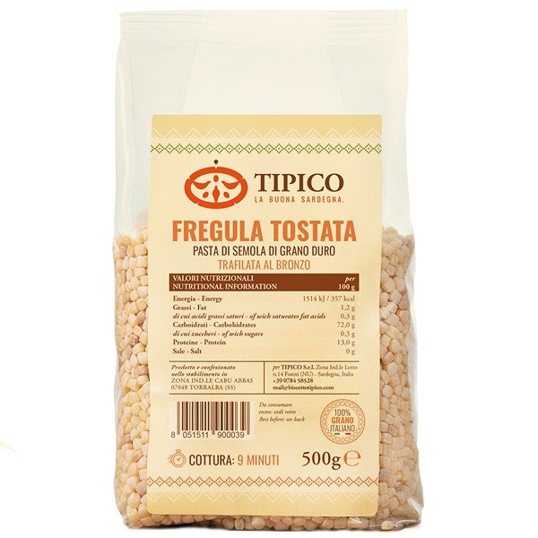 Fregula Tostata 500 g Tipico - 1