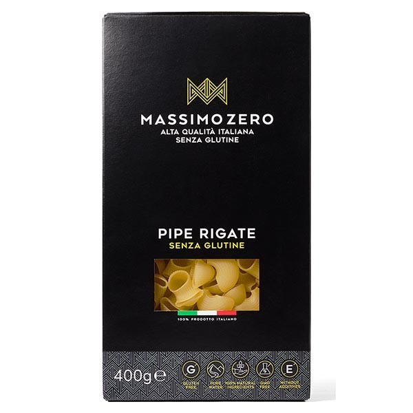 Pipe glutenfri 400 g Massimo Zero - 1