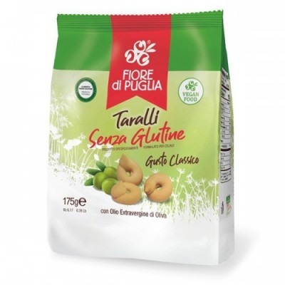 Taralli glutenfri 175 g Fiore di Puglia - 1