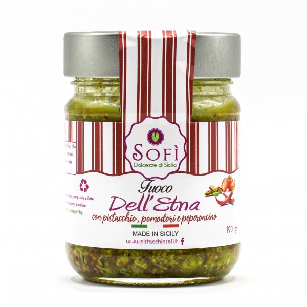 Pesto Fuoco dell' Etna 190g Sofì - 1