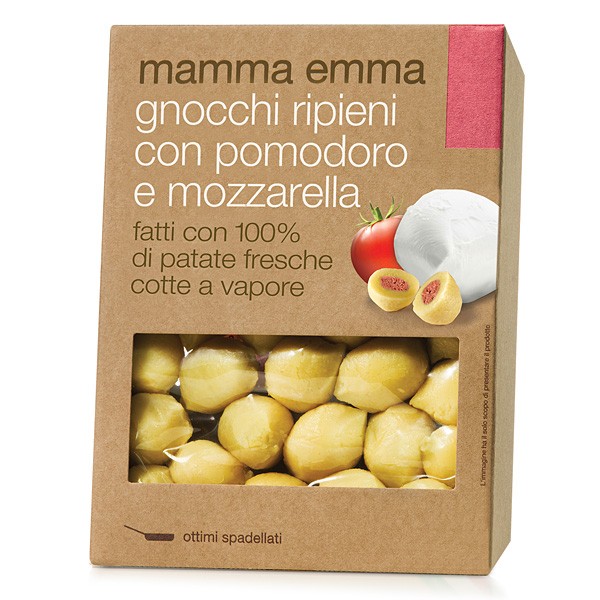 Gnocchi ripieni con Pomodoro e Mozzarella 350 g Mamma Emma - 2