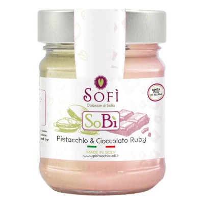 Crema Pistacchio & Cioccolato Ruby 190 g Sofi - 1