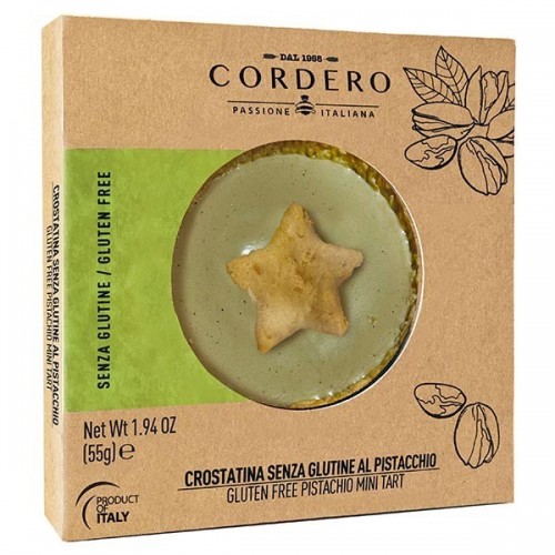 Mini crostata pistacchio Glutenfri 55 g Cordero - 1