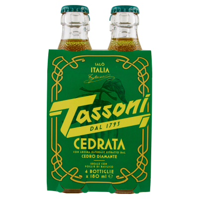 Cedrata Tassoni - Citronläsk 4-pack 72 cl - 1
