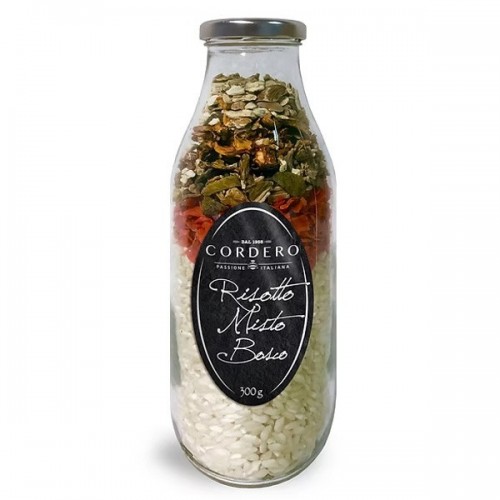Risotto Misto Bosco Bottiglia 300 g Cordero - 1