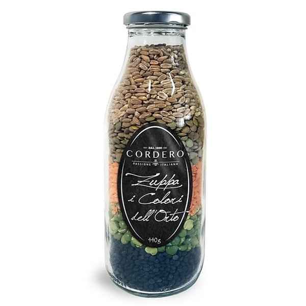 Zuppa Colori dell' orto Bottiglia 440 g Cordero - 1